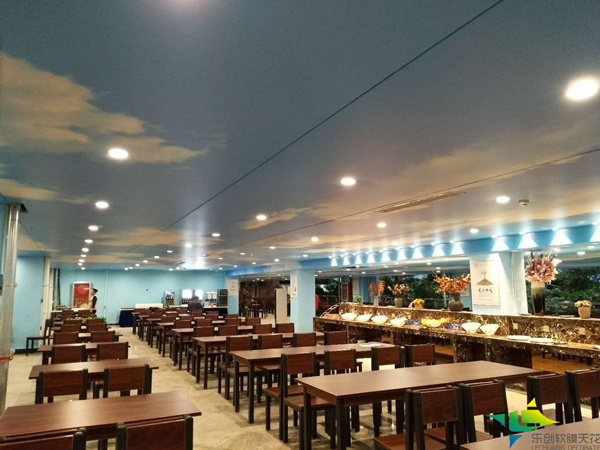 大型運動(dòng)場(chǎng)館軟膜天花吊頂